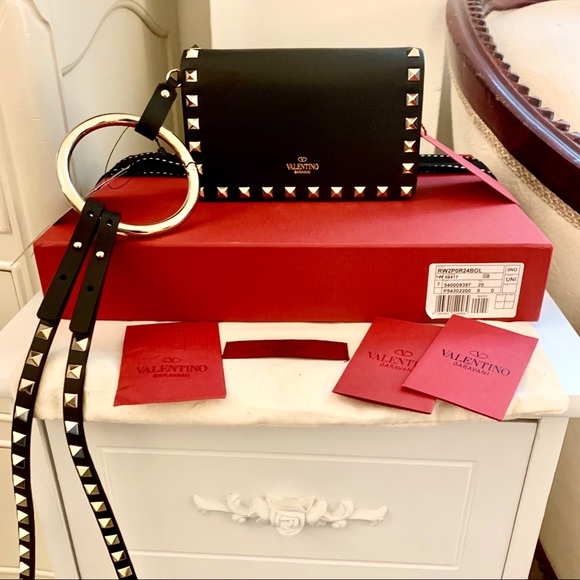 SOLD Valentino Garavani Rockstud Leather Crossbody - Picture 6 of 8